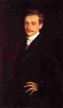 約翰 辛格 薩金特 Portrait of Leon Delafosse 約翰 辛格 薩金特 Portrait of Leon Delafosse